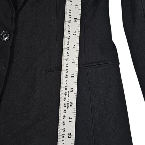 🛍️ Banana Republic Black TR Blazer - Women's Size 4 - Picture 5 of 9